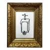 Hugo Guinness "Urinal" In Gilded Antique Frame