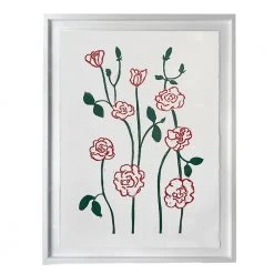 Hugo Guinness Art & Objects Green And Red Roses