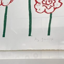 Hugo Guinness Art & Objects Green And Red Roses