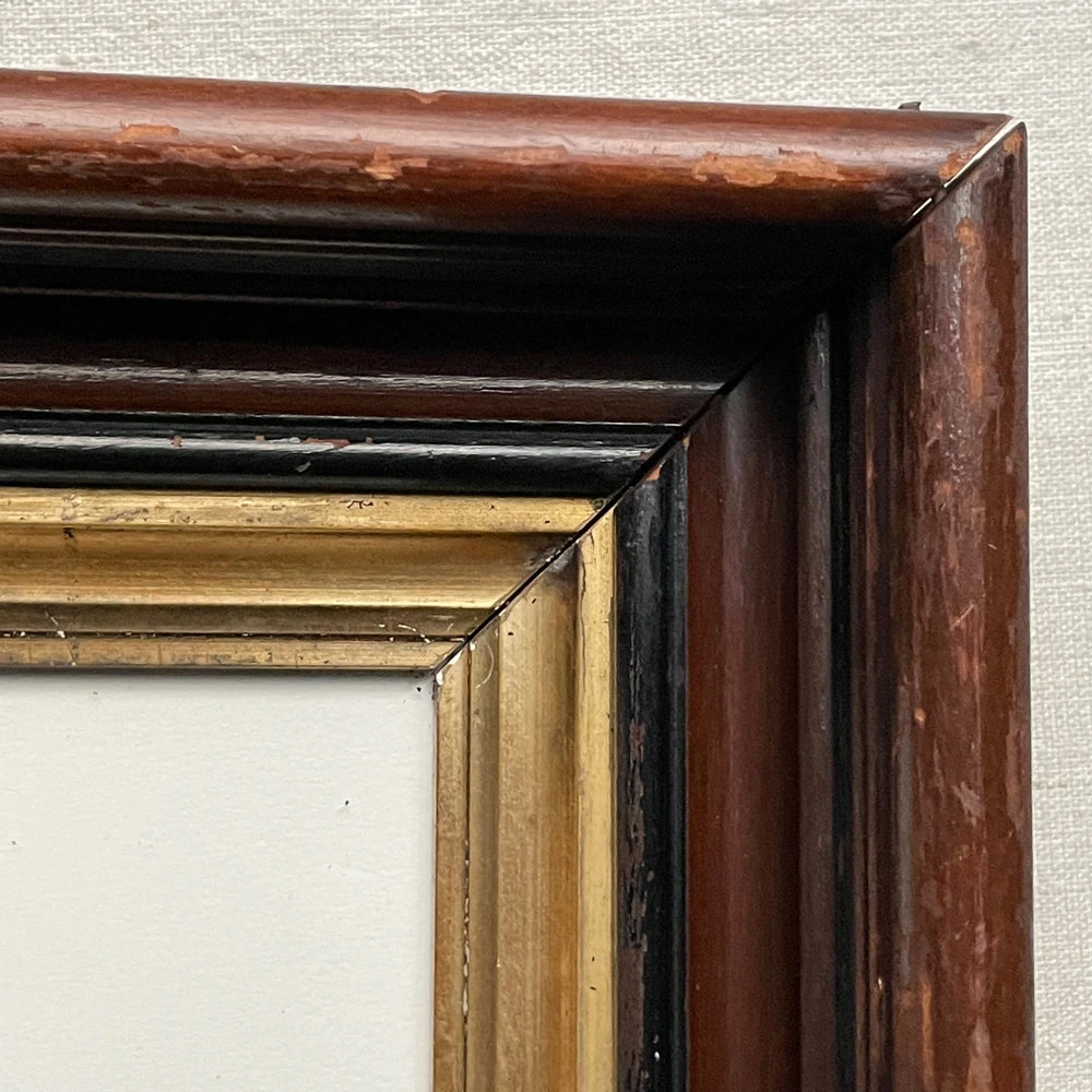 Hugo Guinness "Brain" In Antique Gilded Frame Art & Objects 6 Hugo Guinness "Brain" In Antique Gilded Frame Art & Objects