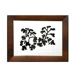 Hugo Guinness Art & Objects "Fig Leaves" In Vintage Frame
