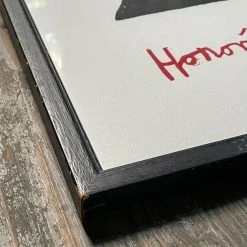 Hugo Guinness "Honore De Balzac" In Vintage Frame