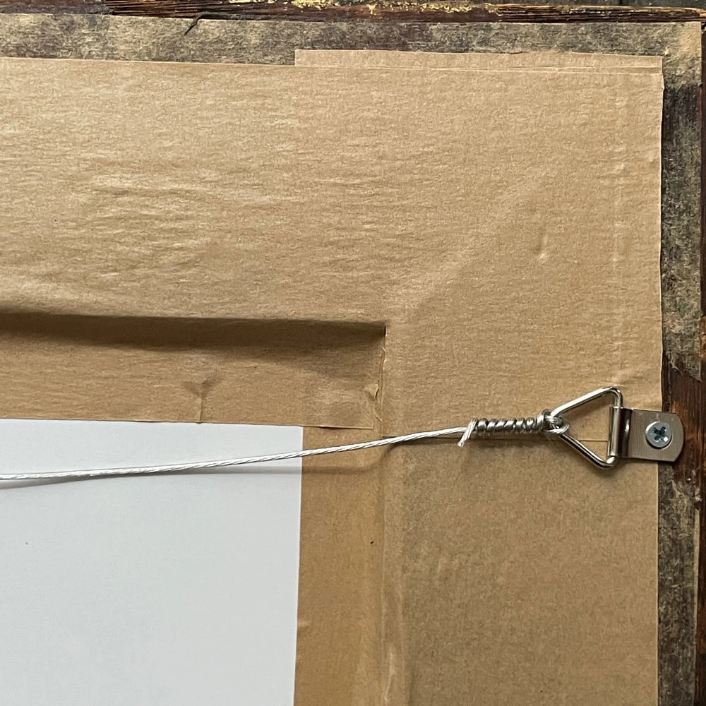 Hugo Guinness Art & Objects "Safety Pin" In Vintage Frame 6 Hugo Guinness Art & Objects "Safety Pin" In Vintage Frame