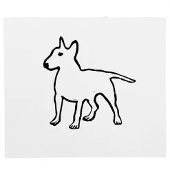 Hugo Guinness Bull Terrier - Ready To Ship Art & Objects