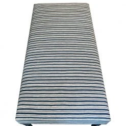 Vintage Rugs & Mats Antique African Indigo Textile Ottoman