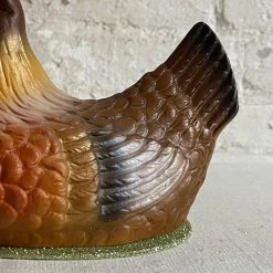 Ino Schaller Papier Mâché Medium Hen