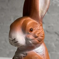 Ino Schaller Light Brown Papier Mâché Bunny Art & Objects