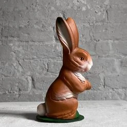 Ino Schaller Light Brown Papier Mâché Bunny Art & Objects 8 Ino Schaller Light Brown Papier Mâché Bunny Art & Objects