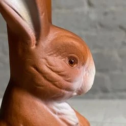 Ino Schaller Light Brown Papier Mâché Bunny Art & Objects 9 Ino Schaller Light Brown Papier Mâché Bunny Art & Objects