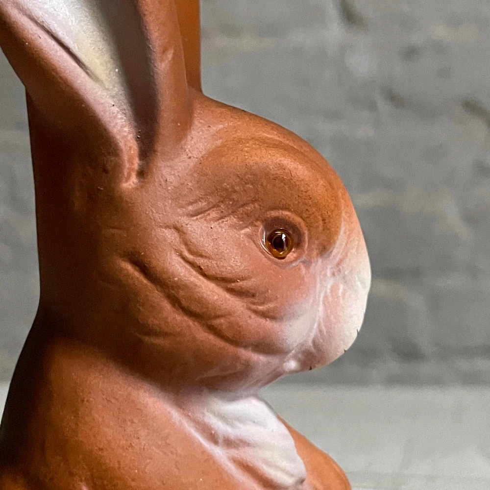 Ino Schaller Light Brown Papier Mâché Bunny Art & Objects 6 Ino Schaller Light Brown Papier Mâché Bunny Art & Objects