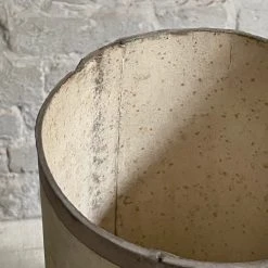 Vintage Handmade Antique Italian Paper Boxes - Yellow With Blue Trim Vintage & Antiques