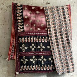 Jeanette Farrier Vintage Sari Double Treble Bedcover (JF6202)