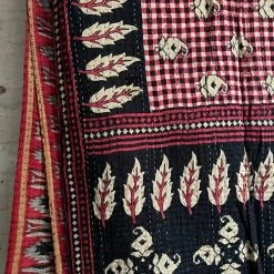 Jeanette Farrier Vintage Sari Double Treble Bedcover (JF6202)