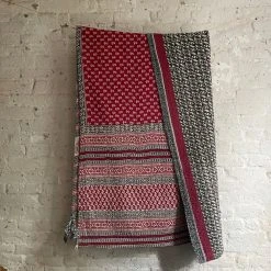 Jeanette Farrier Textiles & Rugs Vintage Sari Throw (JF6203)
