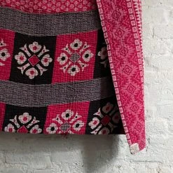 Jeanette Farrier Textiles & Rugs Vintage Sari Throw (JF6205)