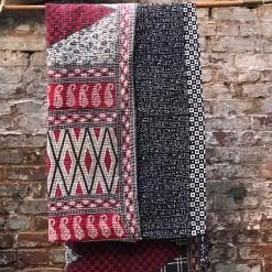 Jeanette Farrier Vintage Sari Throw 80