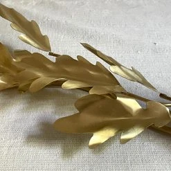 Jess Wheeler Six Oak Brass Candelabra