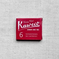 Kaweco Calligraphy Fountain Pen Cartridge In Ruby Red Art & Objects