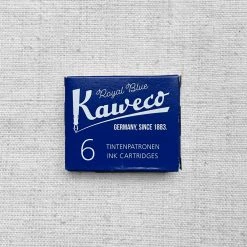 Kaweco Calligraphy Fountain Pen Cartridge In Royal Blue