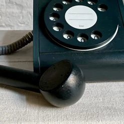 Kiko + Gg Art & Objects Toy Telphone In Black