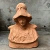 La Soufflerie Jess With Hat Terracotta Sculpture Art & Objects