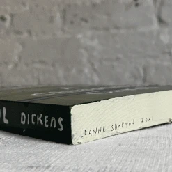 Leanne Shapton "A Christmas Carol" Wooden Book Object D'art 13 Leanne Shapton