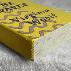 Object D'art Leanne Shapton "The Waves" Wooden Book