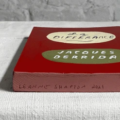 Leanne Shapton "La Différance" Wooden Book Object D'art