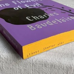 Leanne Shapton "The Flowers Of Evil" Wooden Book Object D'art