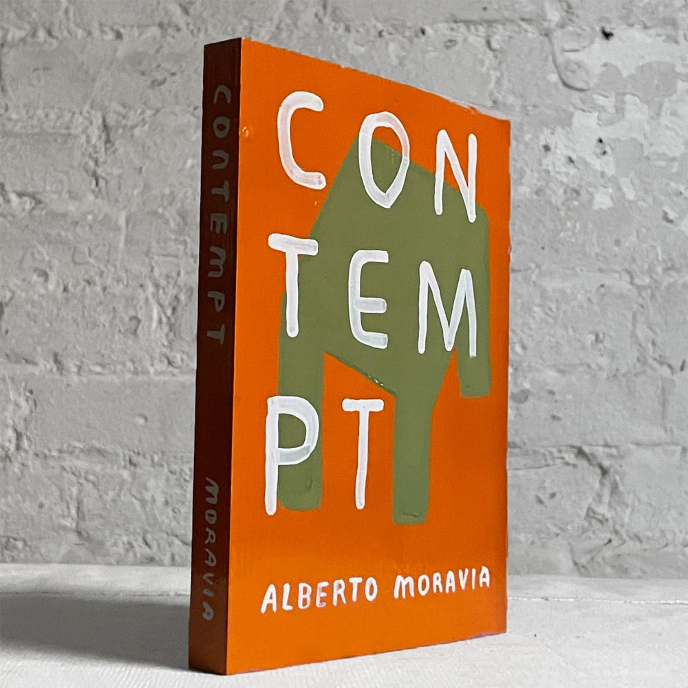 Leanne Shapton "Contempt" Wooden Book Object D'art 3 Leanne Shapton "Contempt" Wooden Book Object D'art