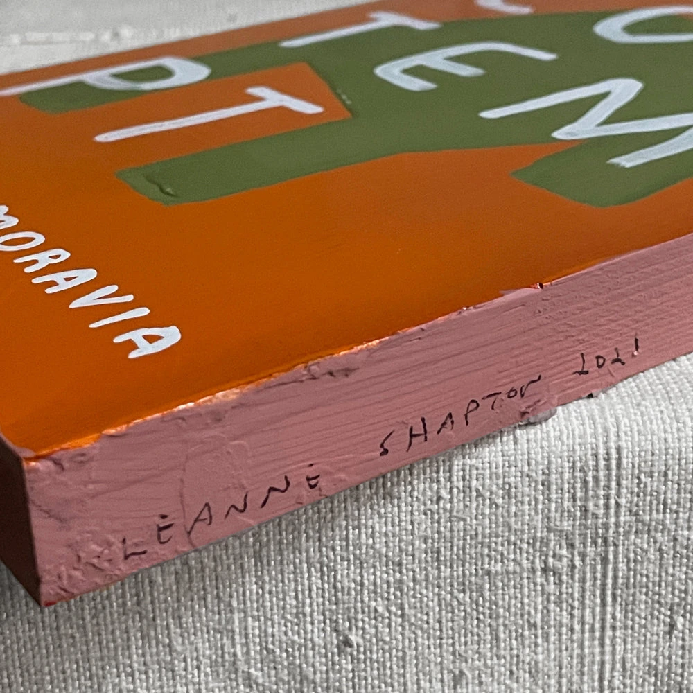 Leanne Shapton "Contempt" Wooden Book Object D'art 5 Leanne Shapton "Contempt" Wooden Book Object D'art