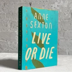 Leanne Shapton "Live Or Die" Wooden Book Object D'art