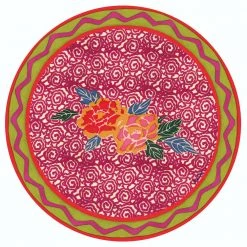 Lisa Corti Set Of 6 Masonite Placemats In Small Spiral Rany