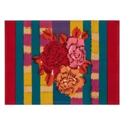 Dining & Tabletop Set Of 4 Cotton Lisa Corti Ankara Mustard Placemats