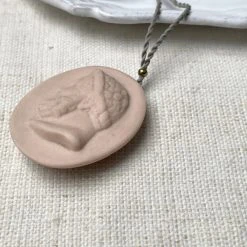 Marcie McGoldrick Emperor Pendant Necklace In Blush