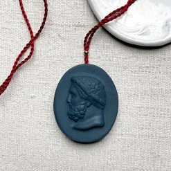 Marcie McGoldrick Emperor Pendant Necklace In Indigo