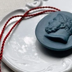 Marcie McGoldrick Emperor Pendant Necklace In Indigo 8 Marcie McGoldrick Emperor Pendant Necklace In Indigo