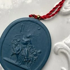 Marcie McGoldrick Laocoon Pendant Necklace In Indigo