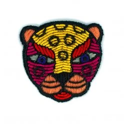 Macon & Lesquoy Pins, Barettes And Iron-On Patches Funky Leopard Pin
