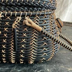 Vintage Pouches & Totes 19th Century Market Basket