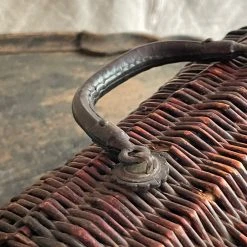 Vintage 19th Century Market Basket Pouches & Totes