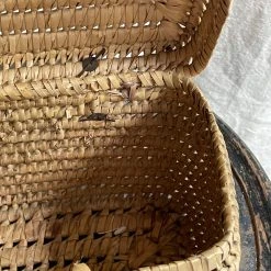 Vintage 19th Century Market Basket Pouches & Totes