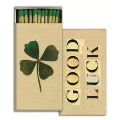 HomArt Matchboxes Good Luck Clover