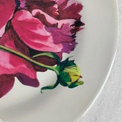 John Derian Company Inc Peony 10" Dinner Plate