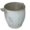 Ceramic & Porcelain Fruit Vintage Zinc Barrel