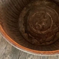 Ceramic & Porcelain Fruit Vintage Zinc Barrel