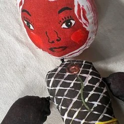 Nathalie Lete Miss Extram Ham Meat Doll Ceramic & Porcelain Fruit