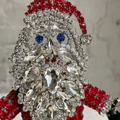 Nostalgie Christbaumschmuck Holiday Nostalgic Jeweled Santa