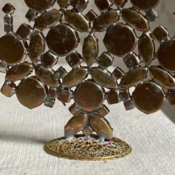 Nostalgie Christbaumschmuck Nostalgic Jeweled Tree With Candles Holiday