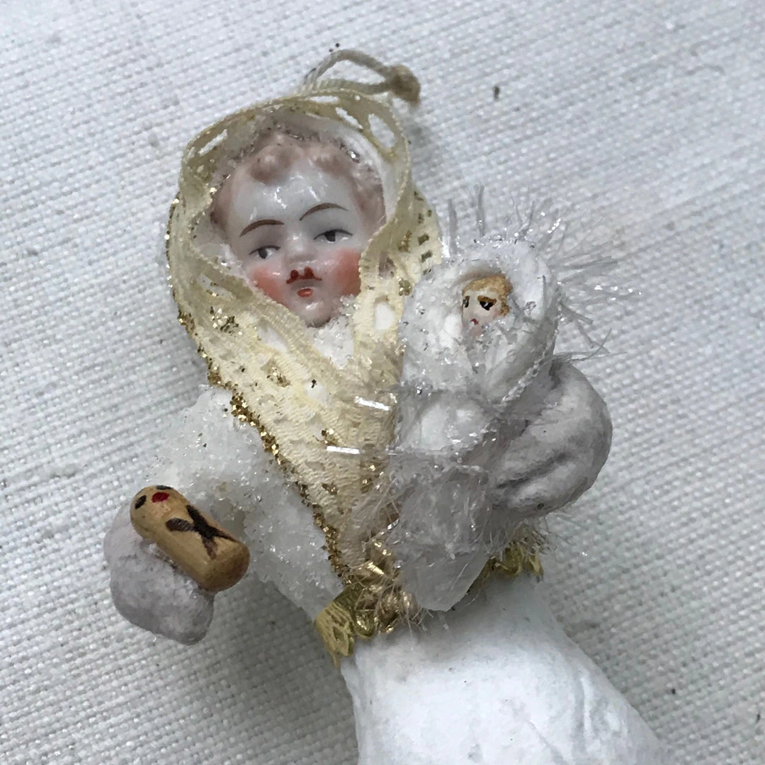 Nostalgie Christbaumschmuck Holiday Nostalgic Cotton Baby With Baby Ornament 4 Nostalgie Christbaumschmuck Holiday Nostalgic Cotton Baby With Baby Ornament